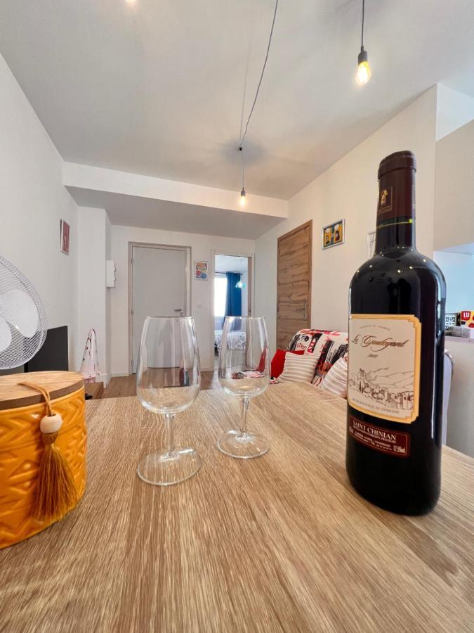 9Mins De Lamalou-Les-Bains 30Mins Avene 40M² เบดาริยูส์ ภายนอก รูปภาพ